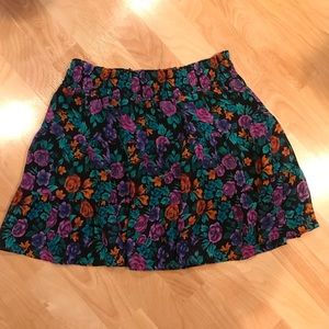Floral skirt